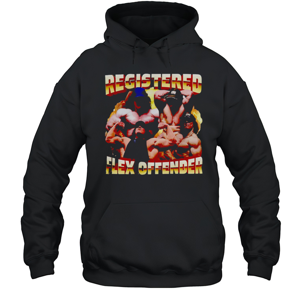 Registered Lex Offender Funny Gym Meme Shirt Unisex Hoodie