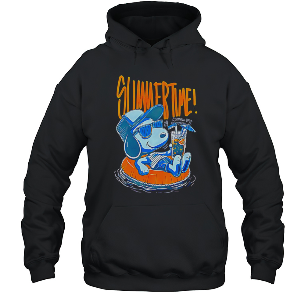 Snoopy Summer Time Shirt Unisex Hoodie