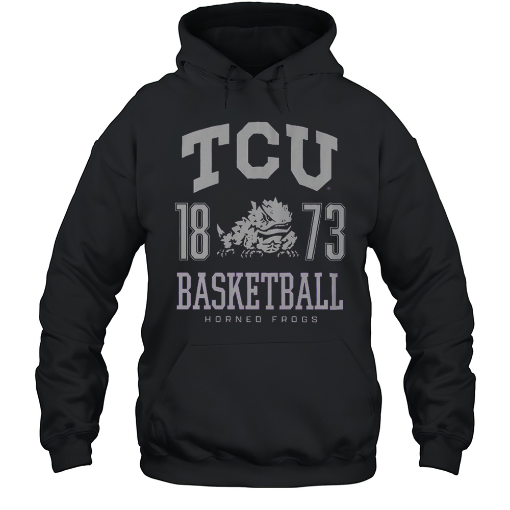 TCU Horned Frogs Basketball T-Shirt Unisex Hoodie