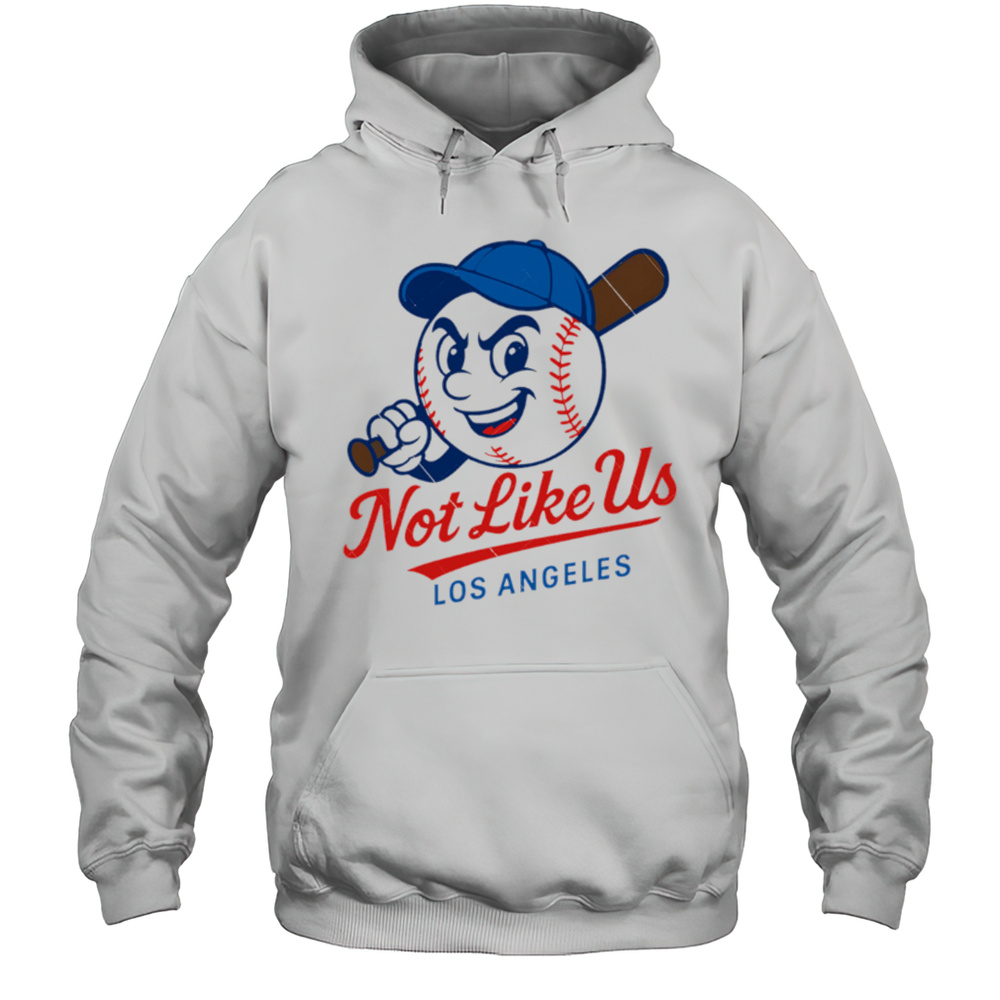 They Not Like Us Los Angeles Baseball LA MLB Shirt Unisex Hoodie