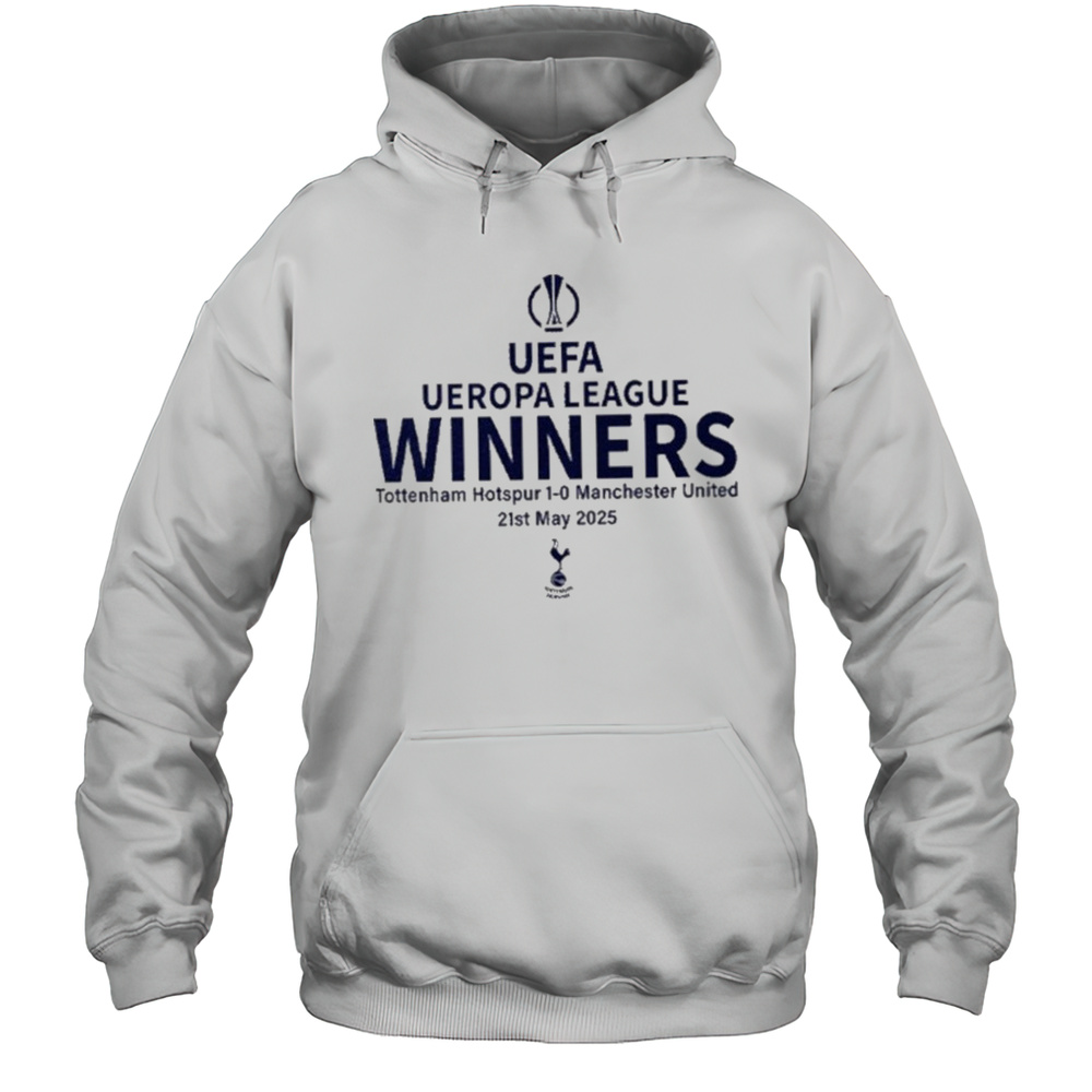 Tottenham Hotspur Europa League Winners Shirt Unisex Hoodie