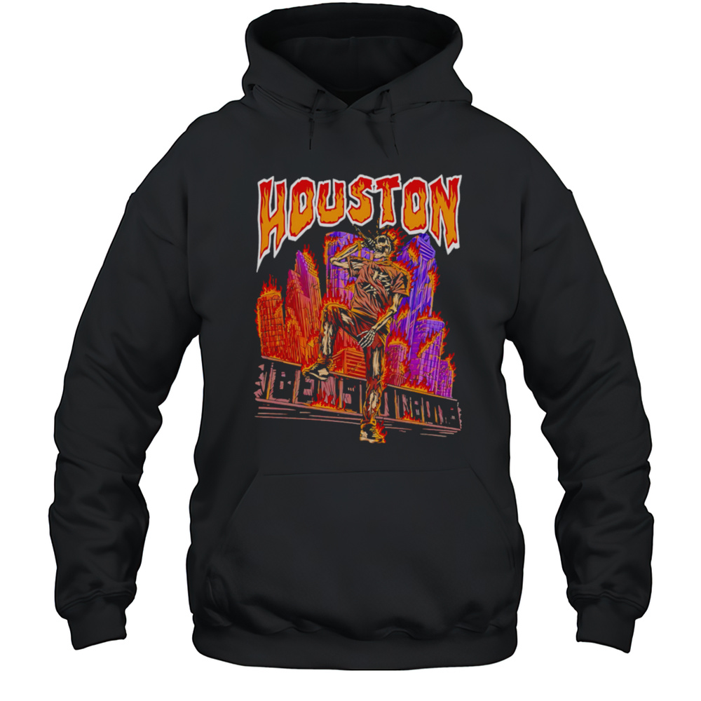 Utopia Tour Circus Houston Warrant Skeleton Shirt Unisex Hoodie
