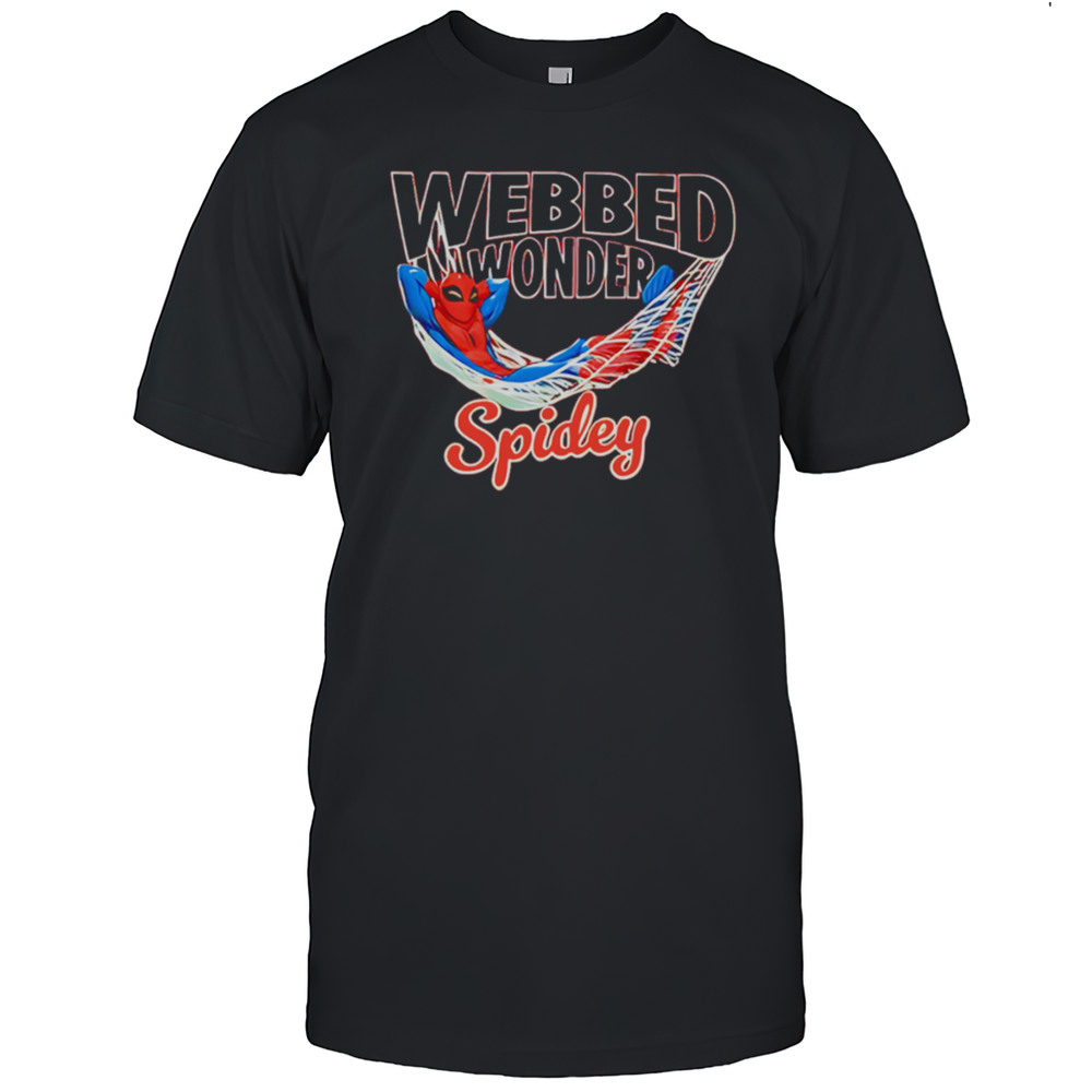 Webbed Wonder Spidey Cartoon Shirt