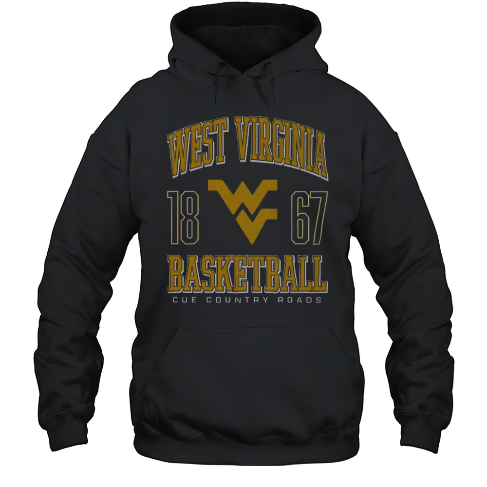 West Virginia Mountaineers Basketball 1867 T-Shirt Unisex Hoodie