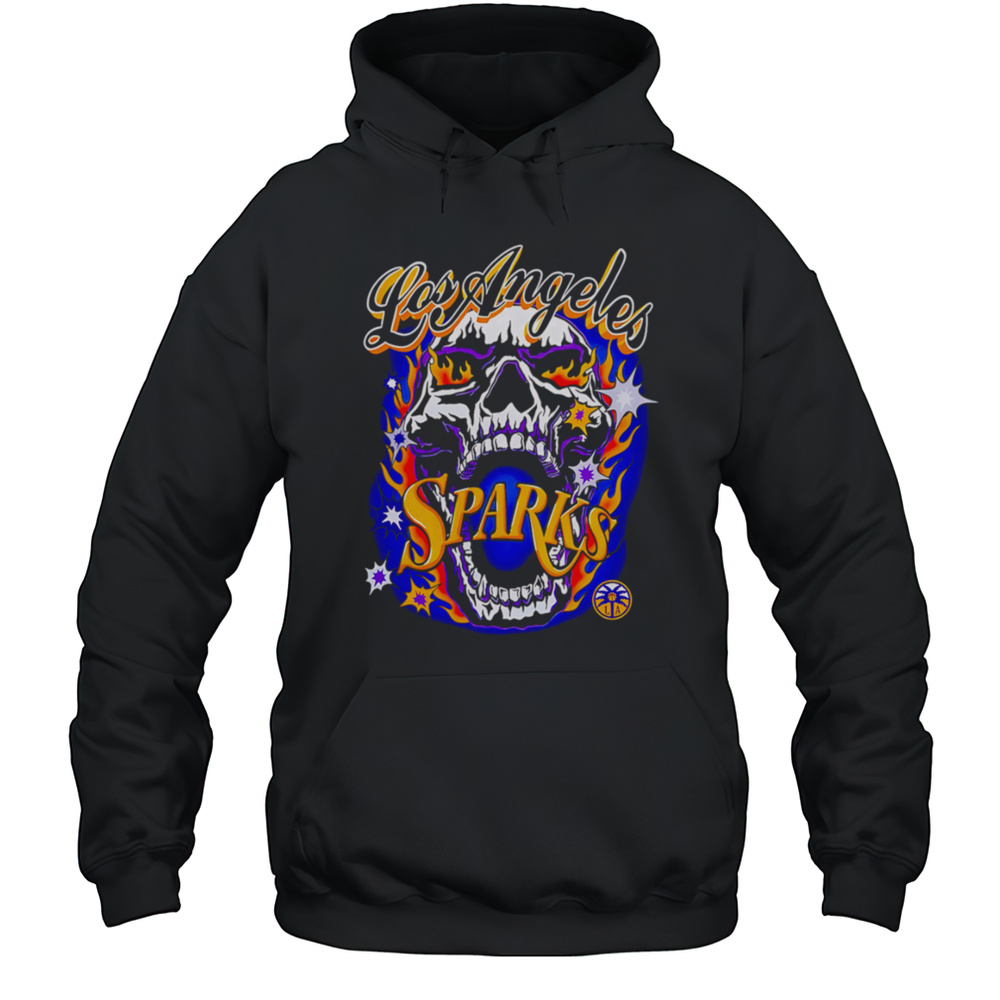 Wnba La Sparks Skull Shirt Unisex Hoodie