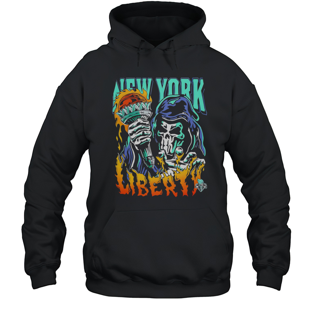 WNBA Ny Liberty Death Shirt Unisex Hoodie