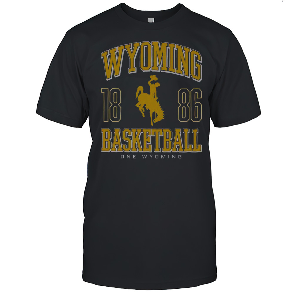 Wyoming Cowboys Basketball 1886 T-Shirt