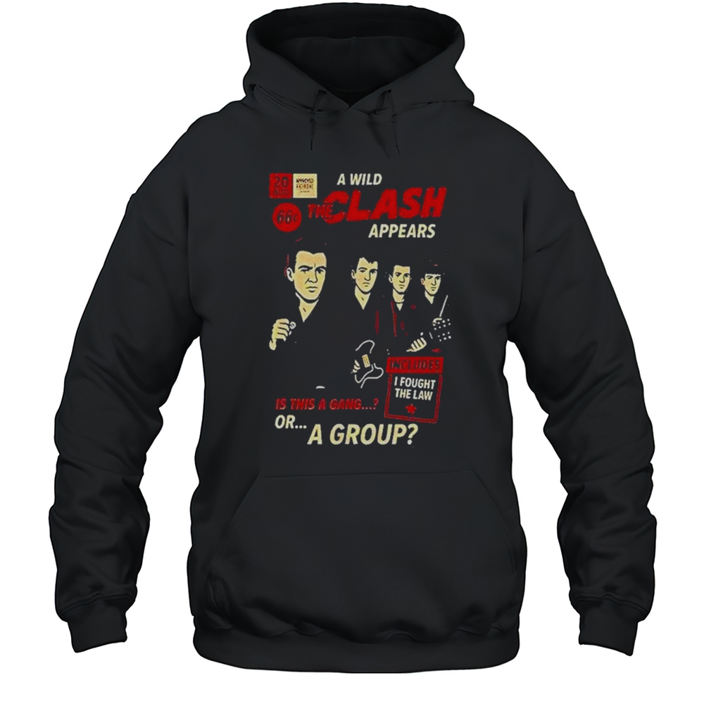 A Wild Clash Appears Is This A Gang Or A Group Shirt Unisex Hoodie