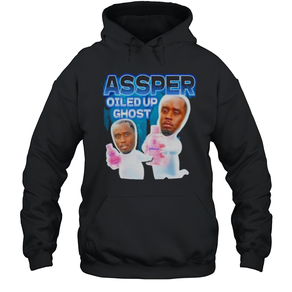Assper Oiled Up Ghost Shirt Unisex Hoodie