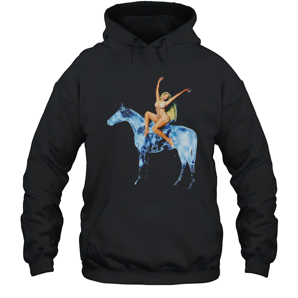 Beyonc On Horseback Classic Retro Shirt Unisex Hoodie