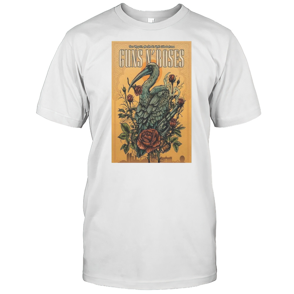 Guns N Roses Abu Dhabi Etihad Arena May 27 2025 Shirt