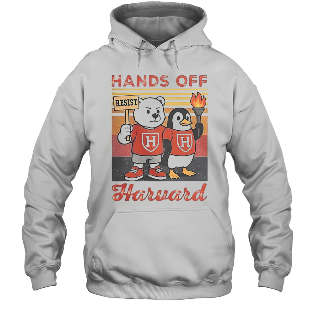 Hands Off Harvard Comfort Colors Hand Off Protest Steve Kerr Fdt Political Anti Trump T-Shirt Unisex Hoodie