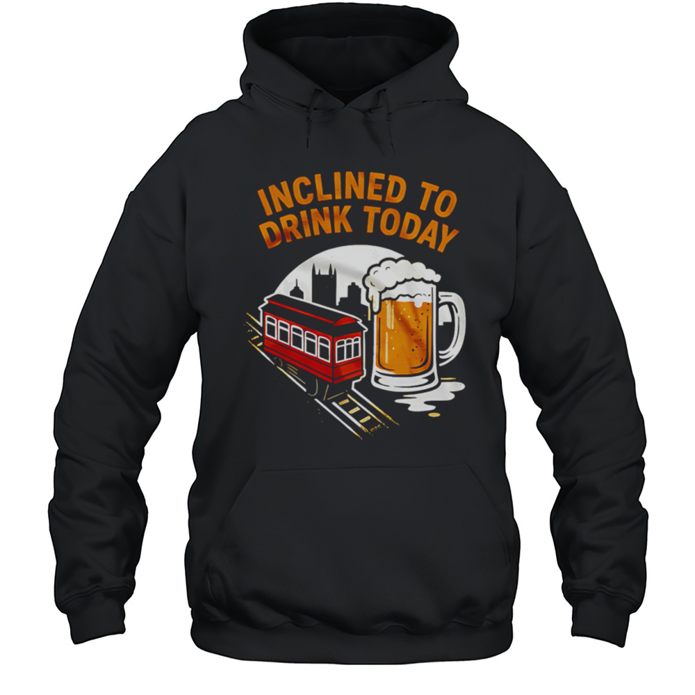 Inclined To Drink Today Indiana Pacers Shirt Unisex Hoodie