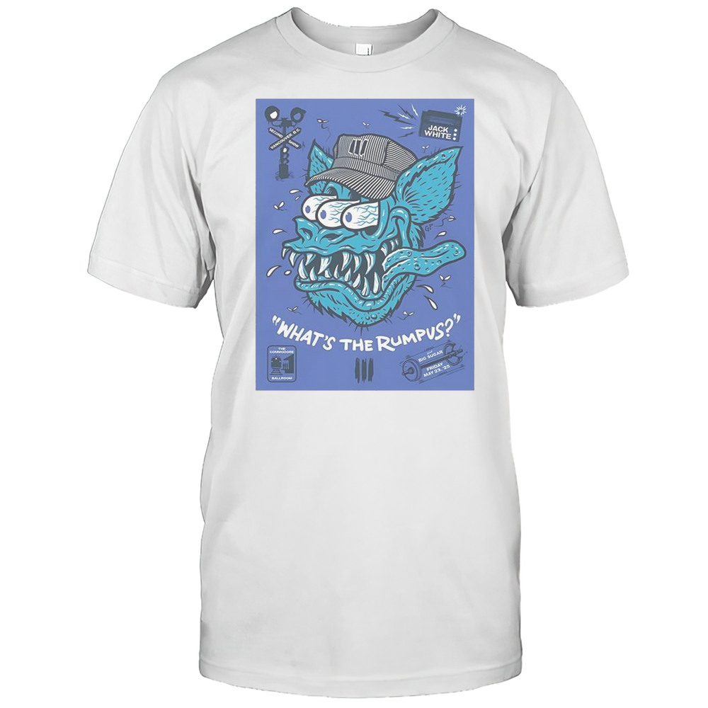 Jack White May 23 2025 Vancouver BC Poster T-Shirt