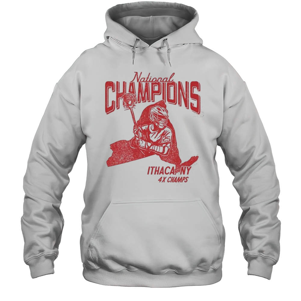 National Champions Ithaca NY 4x Champs Shirt Unisex Hoodie