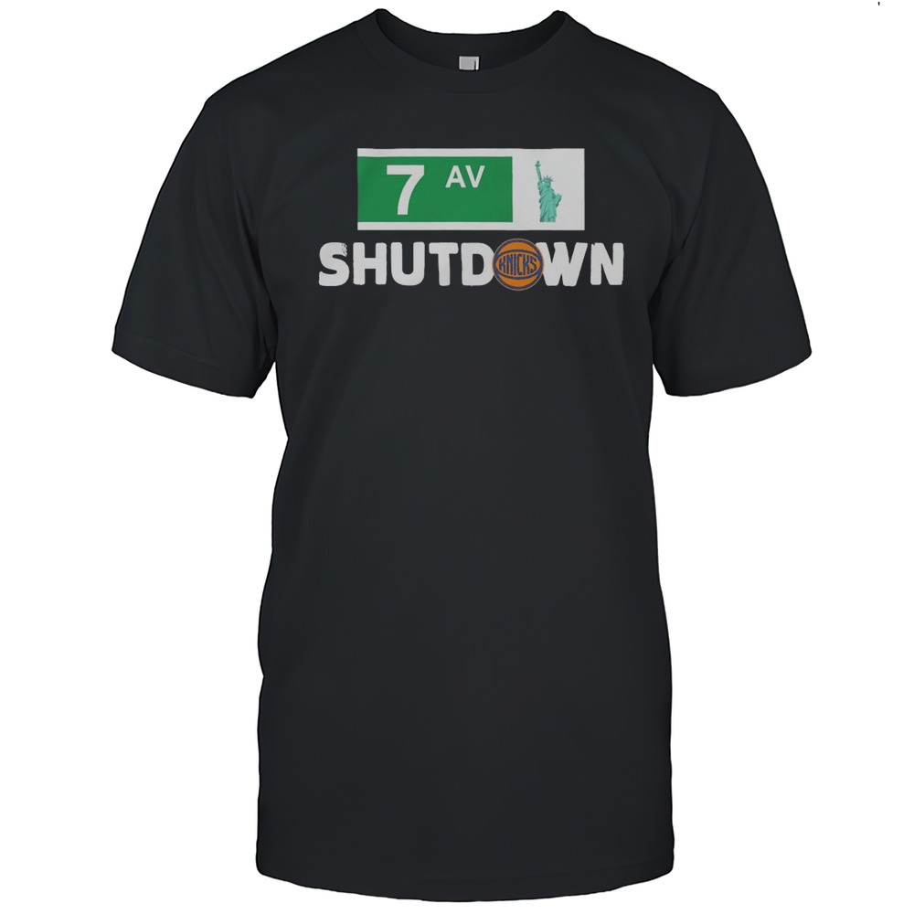 New York Knicks 7th Avenue Shutdown Shirt