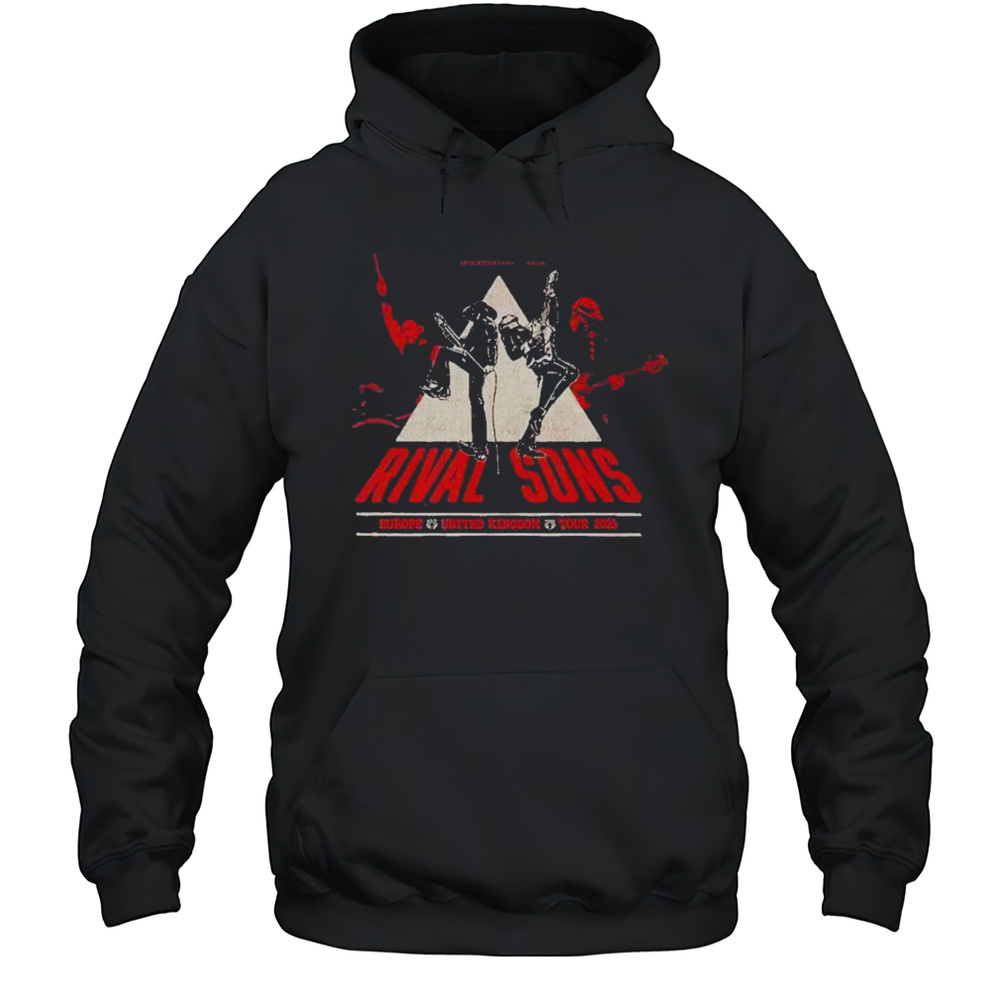 Rival Sons Europe UK Tour Tour Dates 2025 Shirt Unisex Hoodie