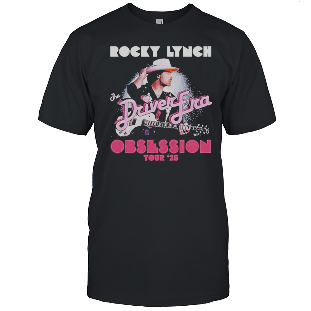 Rocky Lynch The Driver Era Obsession World Tour 2025 With Vale Shirt
