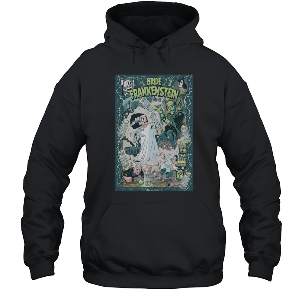 The Bride Frankenstein 2025 Shirt Unisex Hoodie