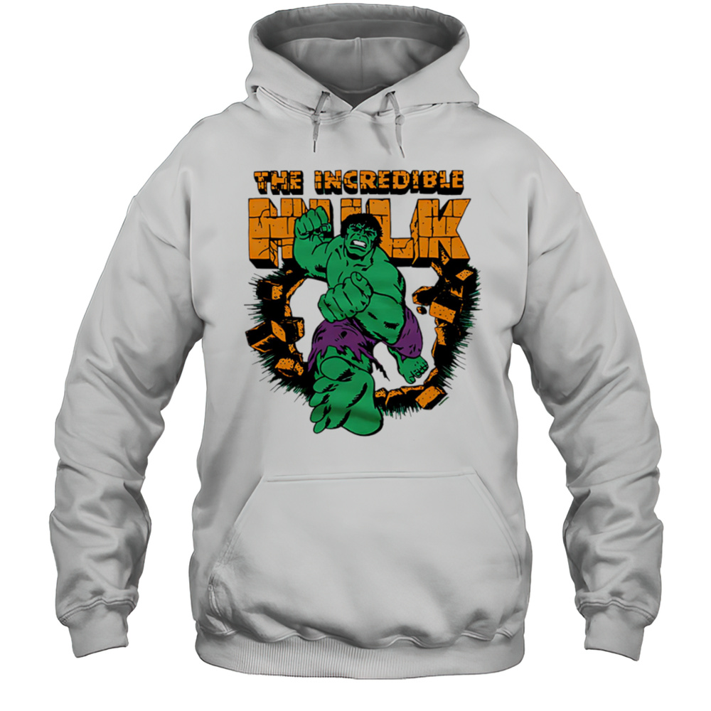 The Incredible Hulk Break The Wall Shirt Unisex Hoodie