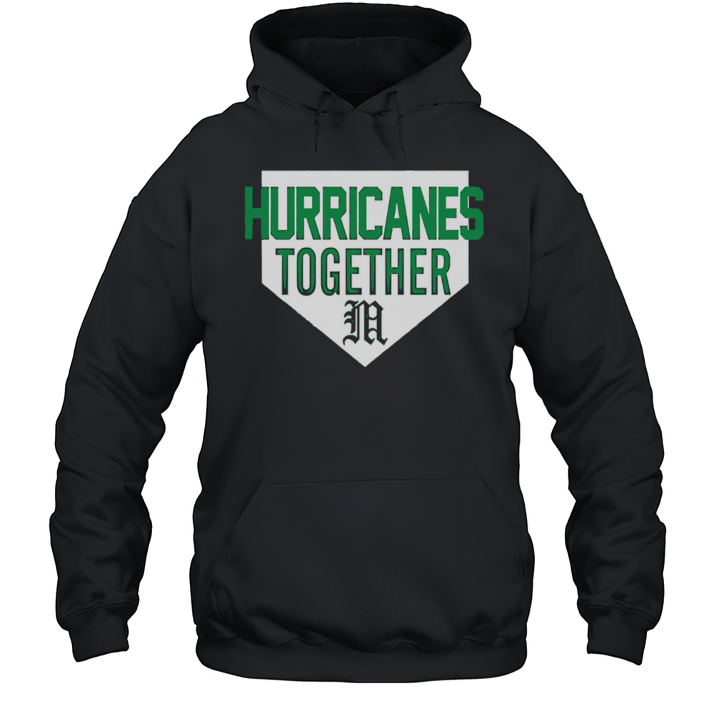 2025 Hurricanes Together Miami Hurricanes Special Edition Baseball Shirt Unisex Hoodie