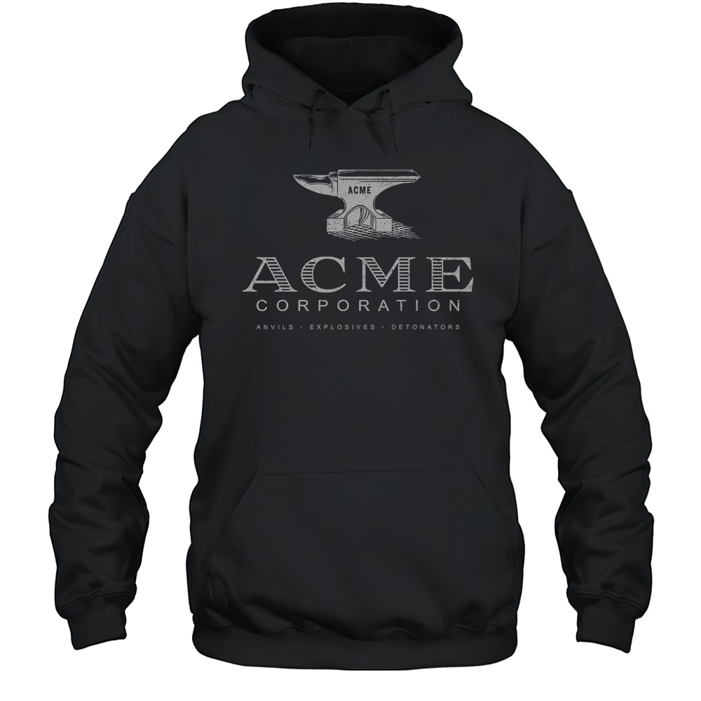 ACME Corporation Anvils Explosives Detonators T-Shirt Unisex Hoodie