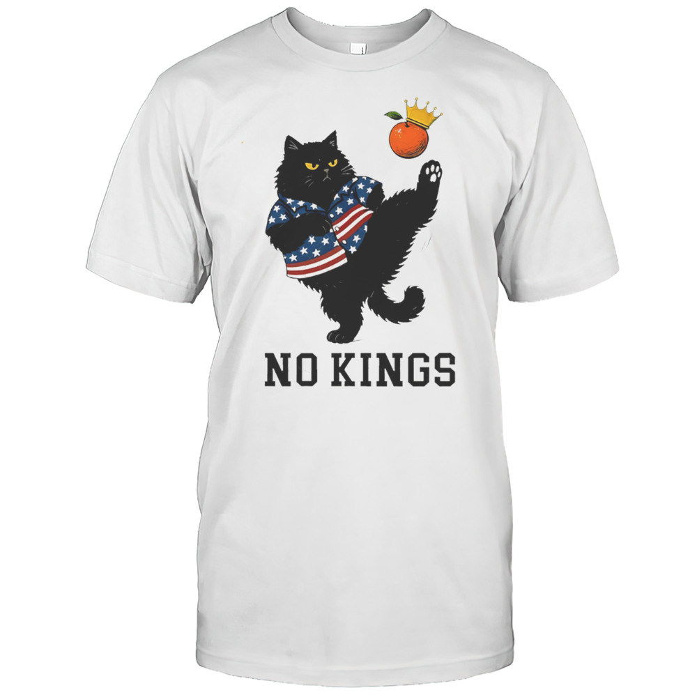 Cats And Orange No King In America Shirt