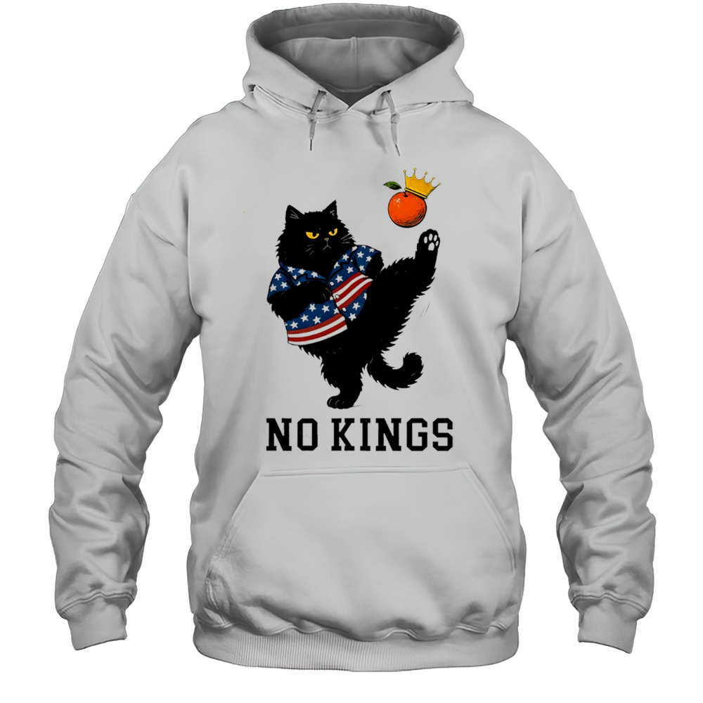 Cats And Orange No King In America Shirt Unisex Hoodie