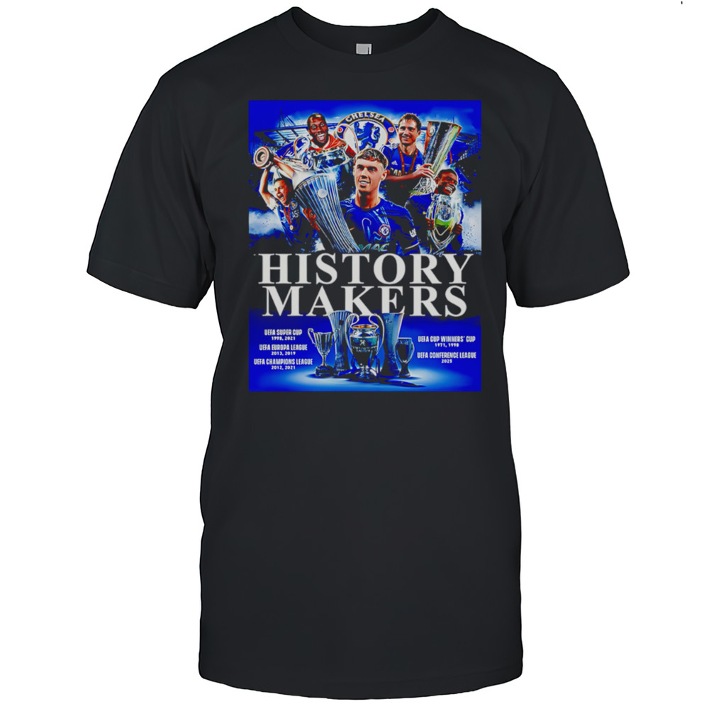 Chelsea Claims Victory In The 2024-25 UEFA Conference League History Makers Shirt