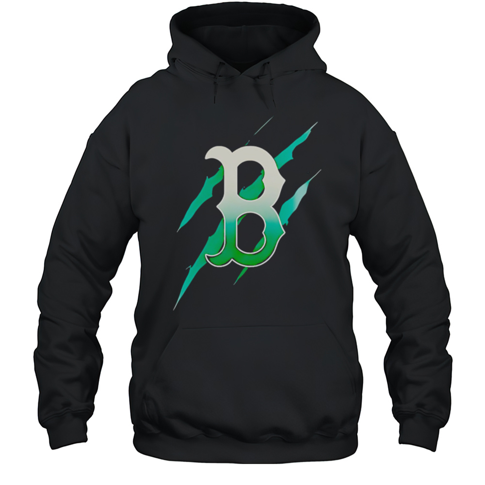 Jurassic World Rebirth Boston Red Sox Logo Shirt Unisex Hoodie