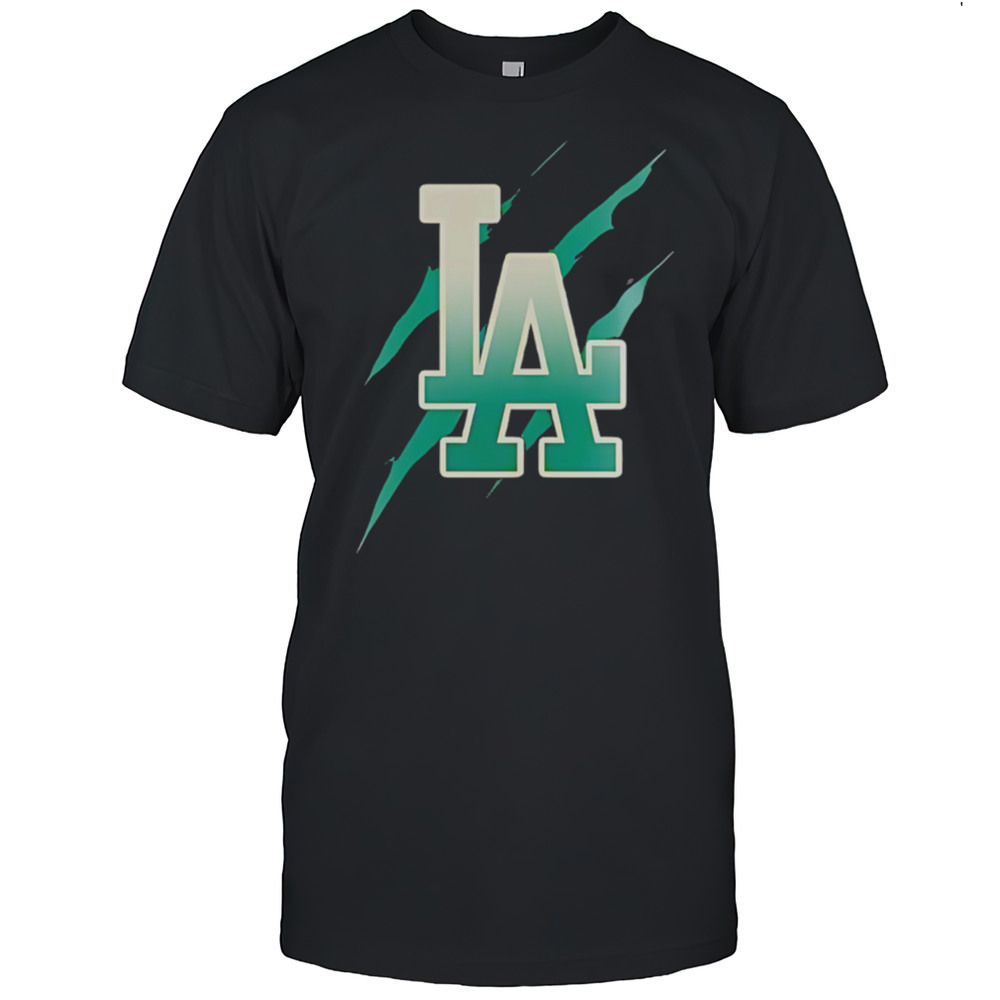 Jurassic World Rebirth Los Angeles Dodgers Logo Shirt