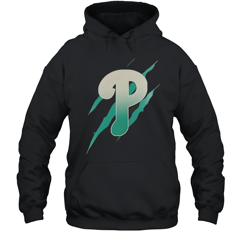 Jurassic World Rebirth Philadelphia Phillies Logo Shirt Unisex Hoodie