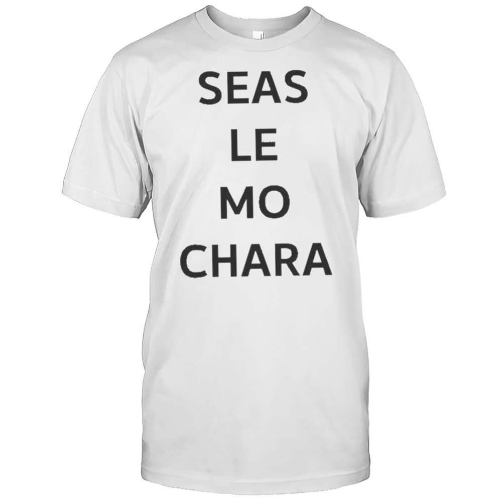 Le Boom Wearing Seas Le Mo Chara Shirt