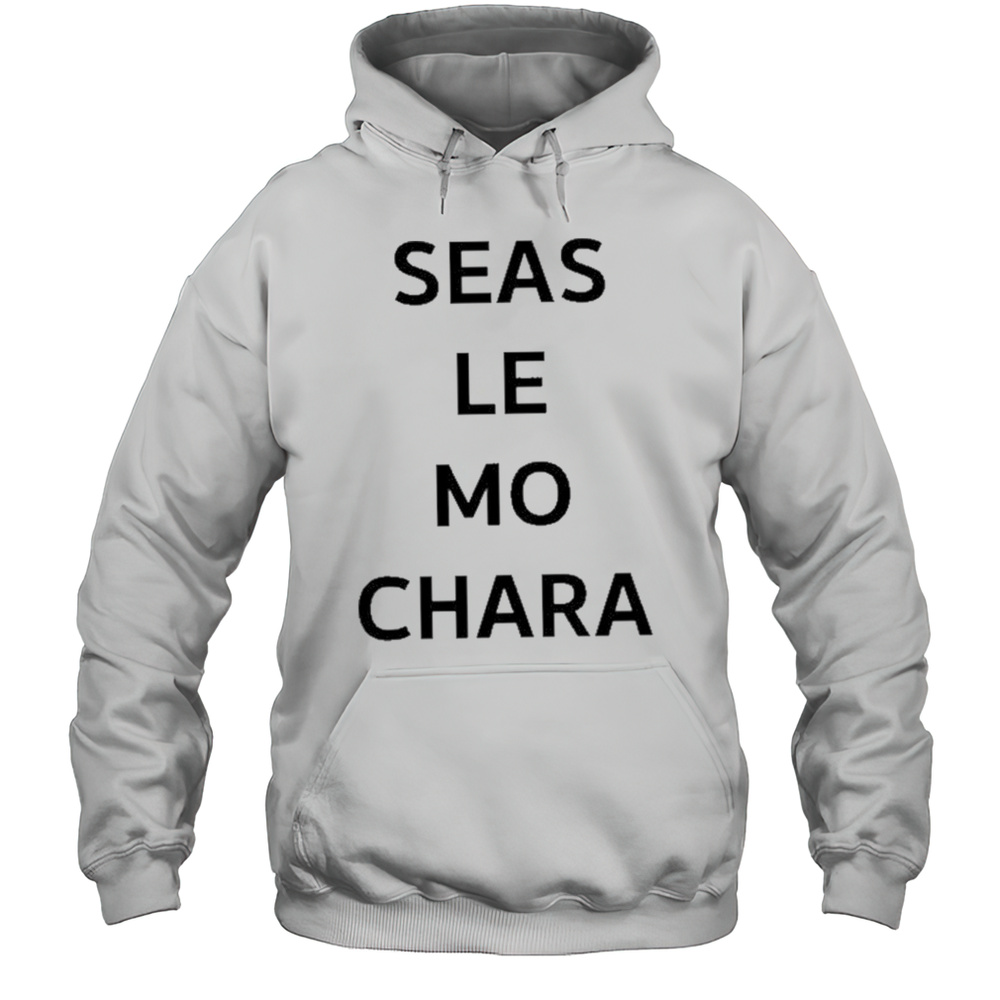 Le Boom Wearing Seas Le Mo Chara Shirt Unisex Hoodie