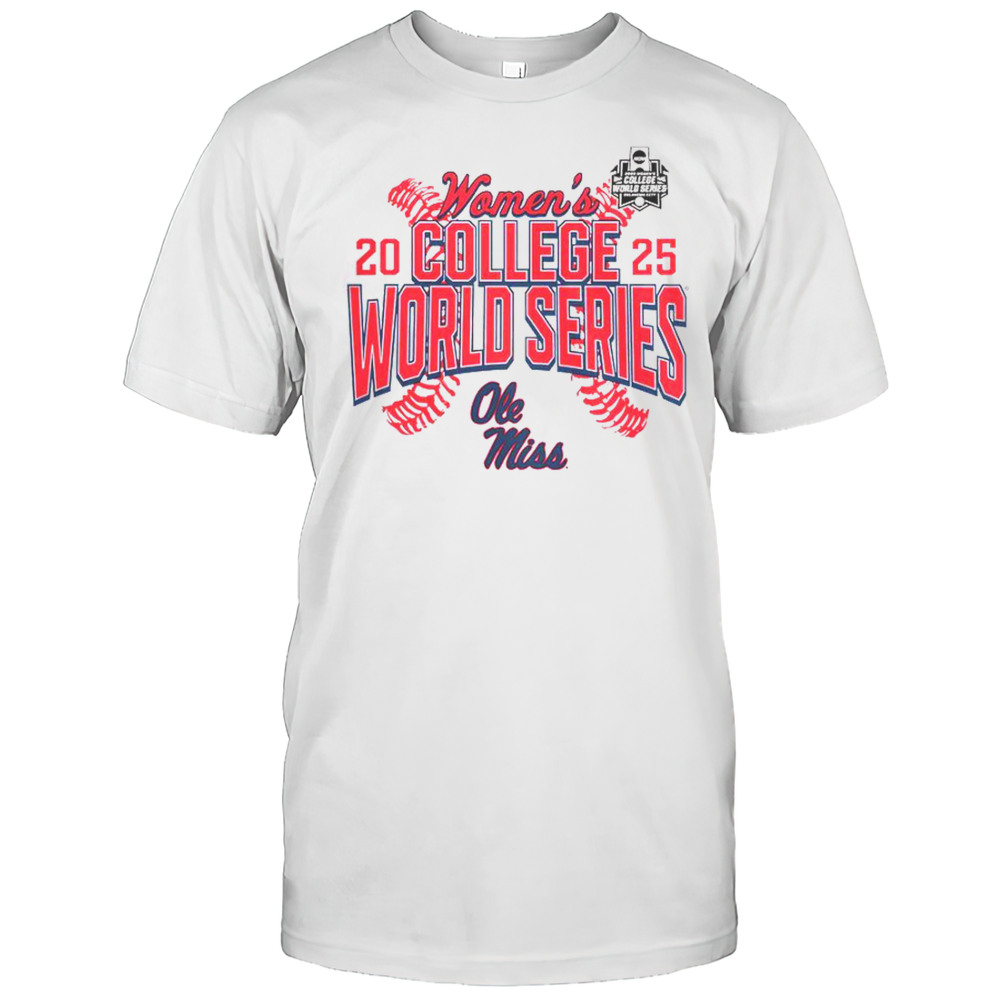 Ole Miss Rebels 2025 NCAA Softball Womens College World Series T-Shirt