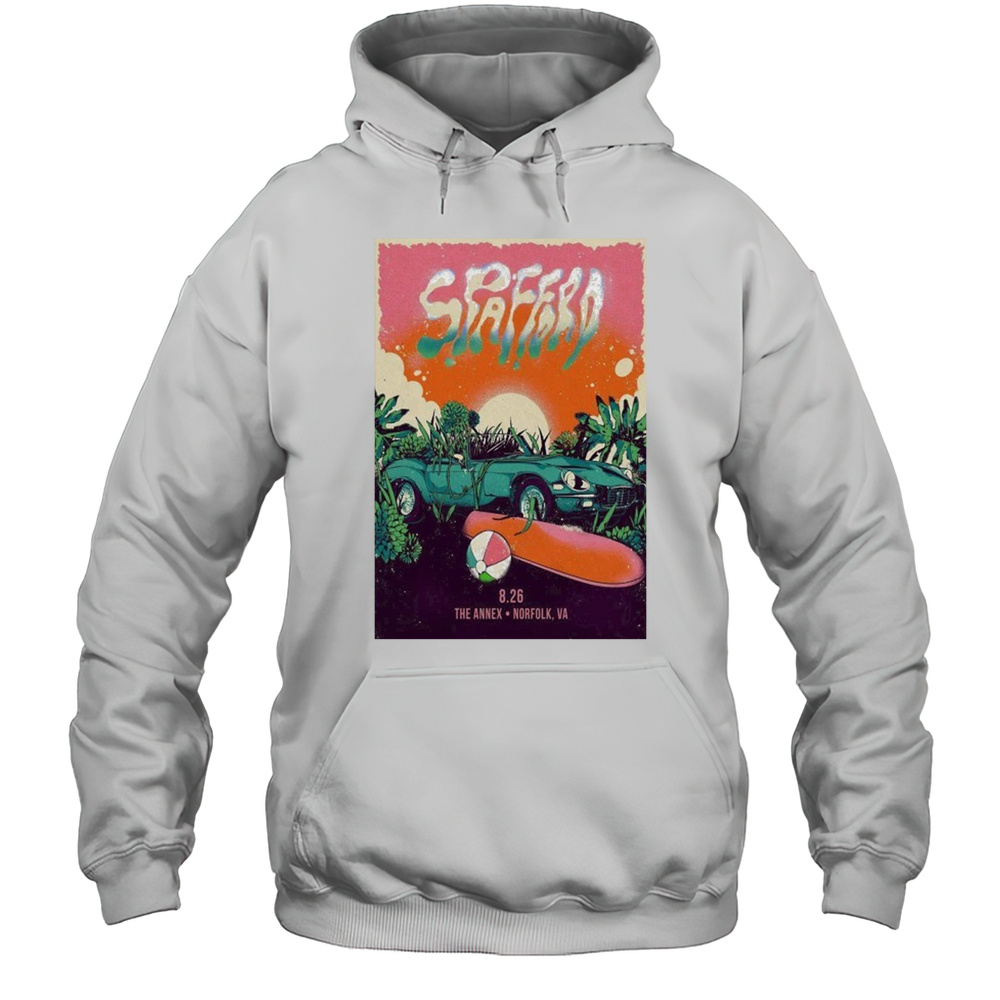 Spafford Aug 26 2025 Norfolk VA Poster Shirt Unisex Hoodie