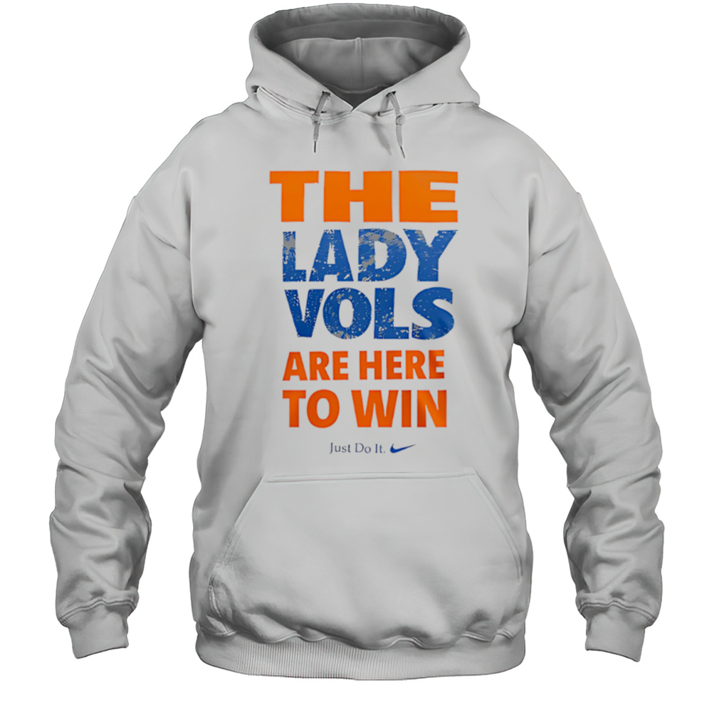 Tennessee Lady Volunteers Softball Are Here To Win Shirt Unisex Hoodie