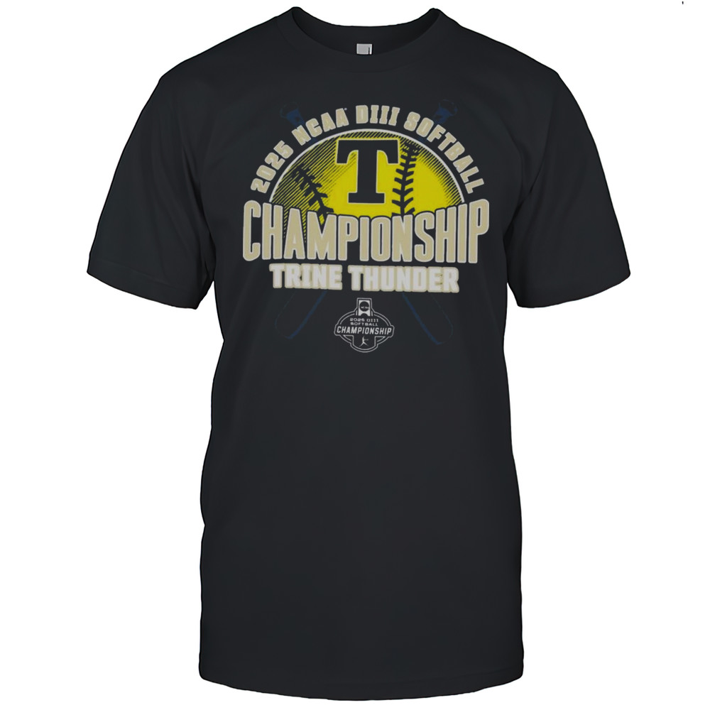 Trine Thunder 2025 NCAA DIII Softball Championship T-Shirt