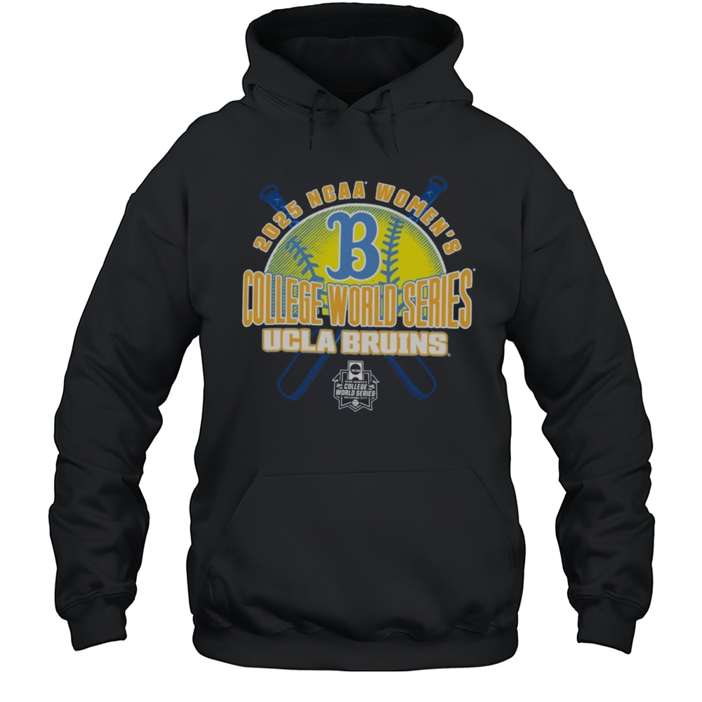 Ucla Bruins Softball 2025 NCAA Womens College World Series T-Shirt Unisex Hoodie