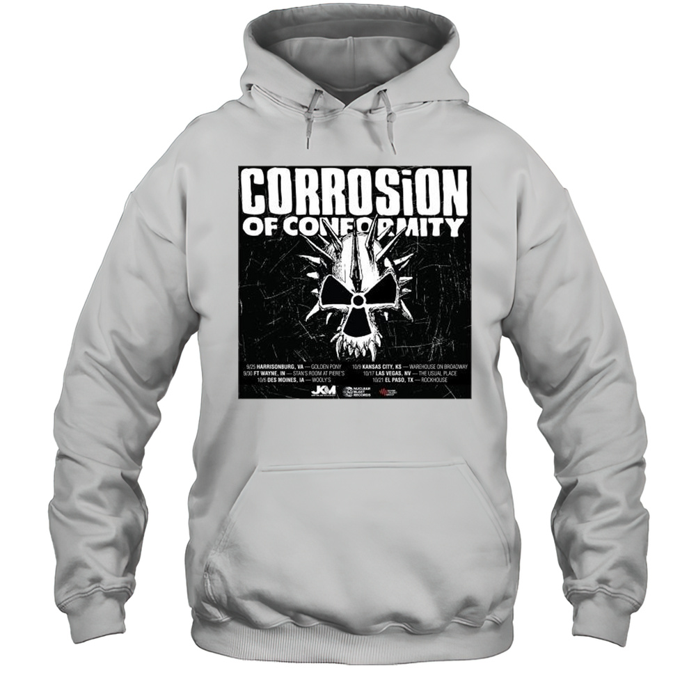 Corrosion Of Conformity Sept 25 Harrisonburg VA Golden Pony T-shirt Unisex Hoodie