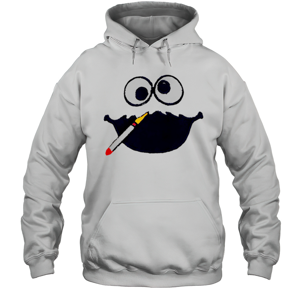 Monster Cigarette Smoking Shirt Unisex Hoodie