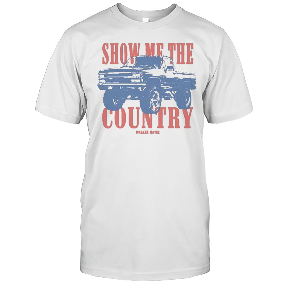 Walker Hayes Show Me The Country Tour 2025 T-Shirt