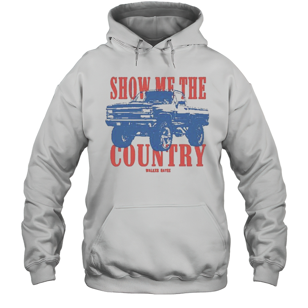 Walker Hayes Show Me The Country Tour 2025 T-Shirt Unisex Hoodie