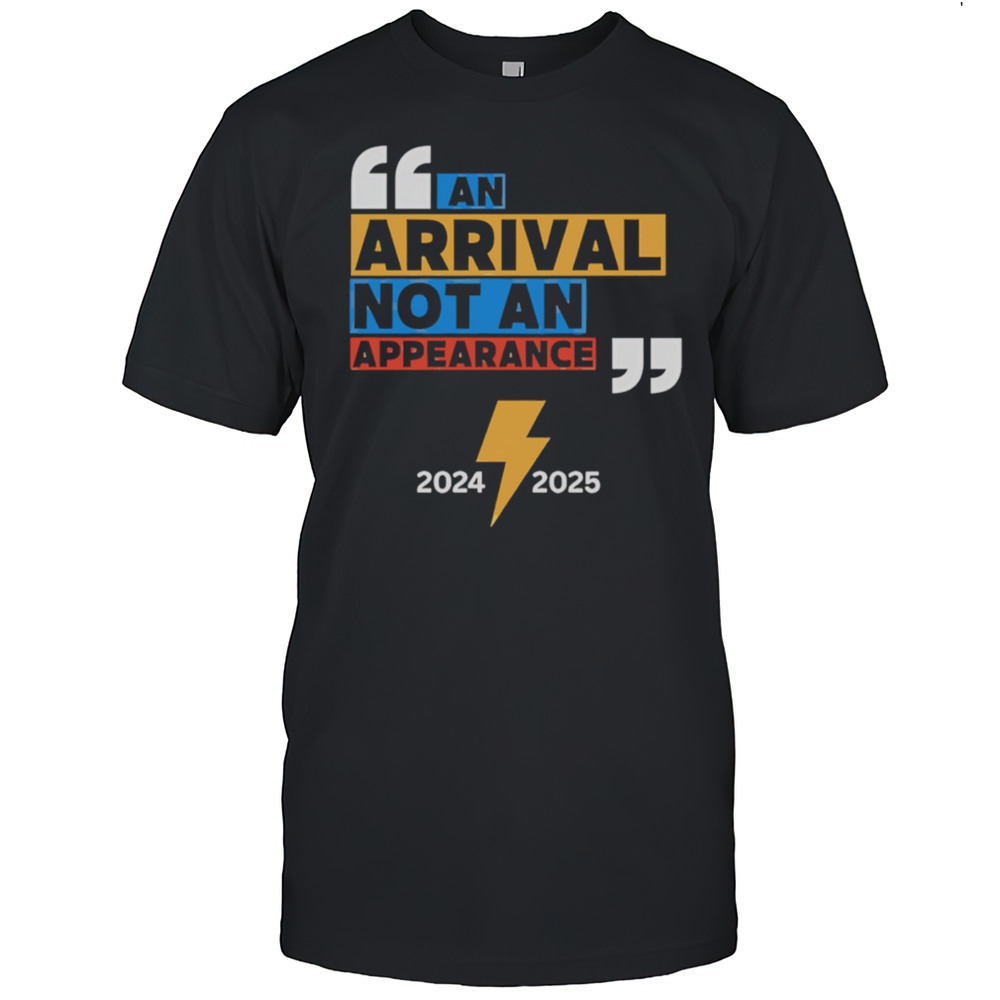 An Arrival Not An Appearance OKC Retro Shirt