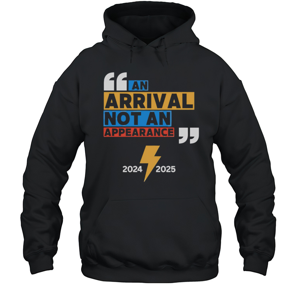 An Arrival Not An Appearance OKC Retro Shirt Unisex Hoodie