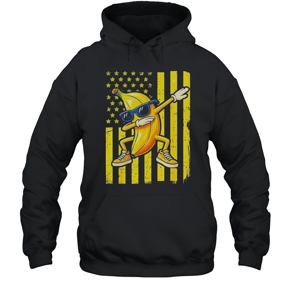 Banana Retro American Love Shirt Unisex Hoodie