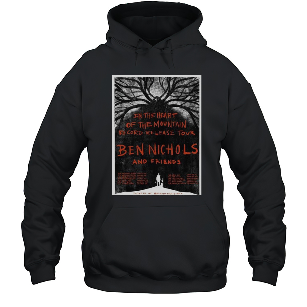 Benjamin Nichols And Friends In The Heart Of The Mountain Record Release Tour 2025 T-shirt Unisex Hoodie