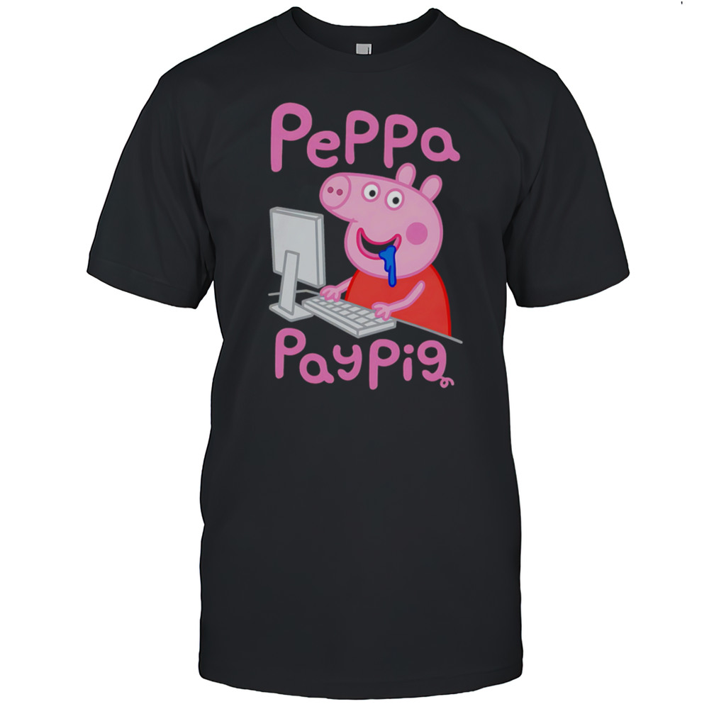 Cartoon Pay Pig Shirt
