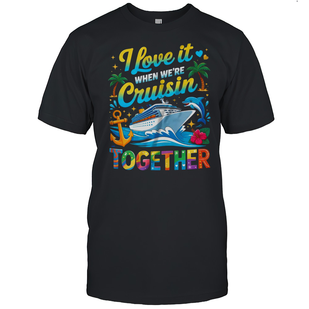 Cruise Squad 2025 Crusin Summer Vacation Matching Family Shirt