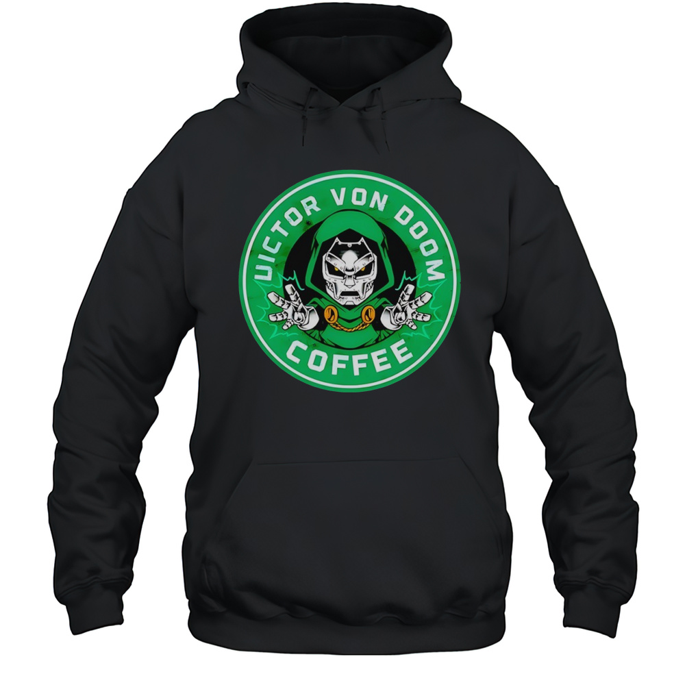 Doomed Victor Von Doom Coffee Shirt Unisex Hoodie